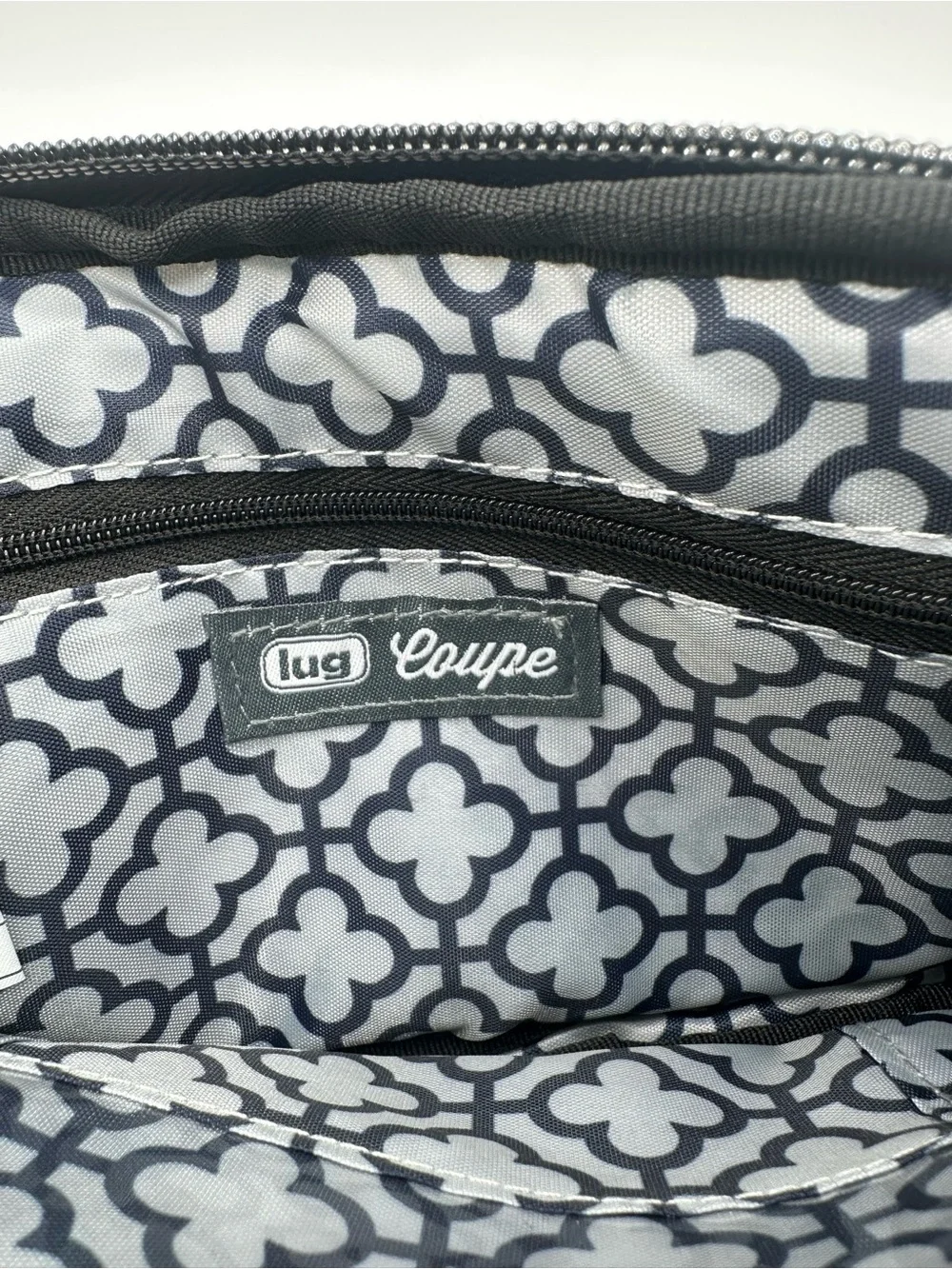 Lug Coupe Convertible Crossbody Belt Bag Lily Black NWT